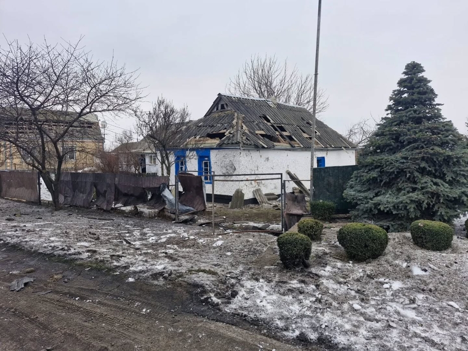 Пошкоджений будинок у Новоархангельській громаді