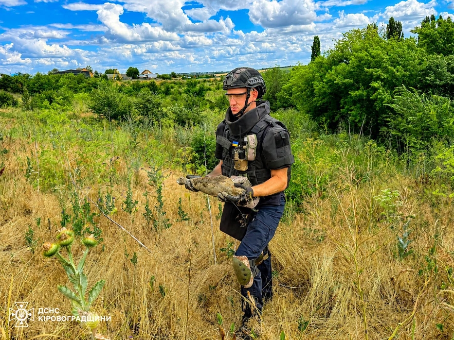 Сапери ДСНС знешкодили мінометну міну 