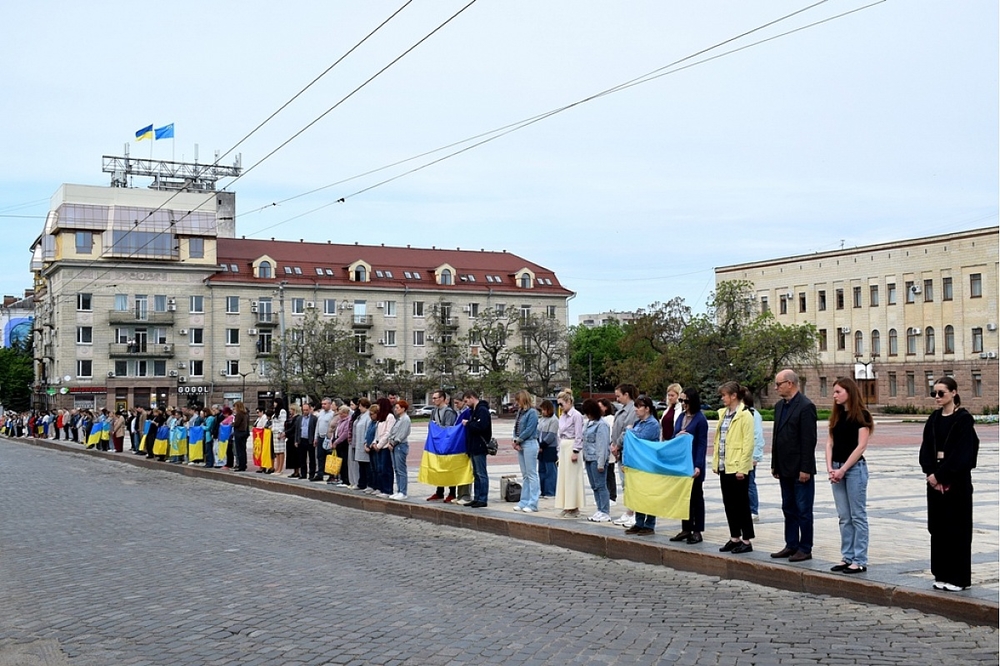 У Кропивницькому провели в останню путь солдатів Романа Гаджиєва, Андрія Голуба, Олексія Касяненка та Сергія Гостика.