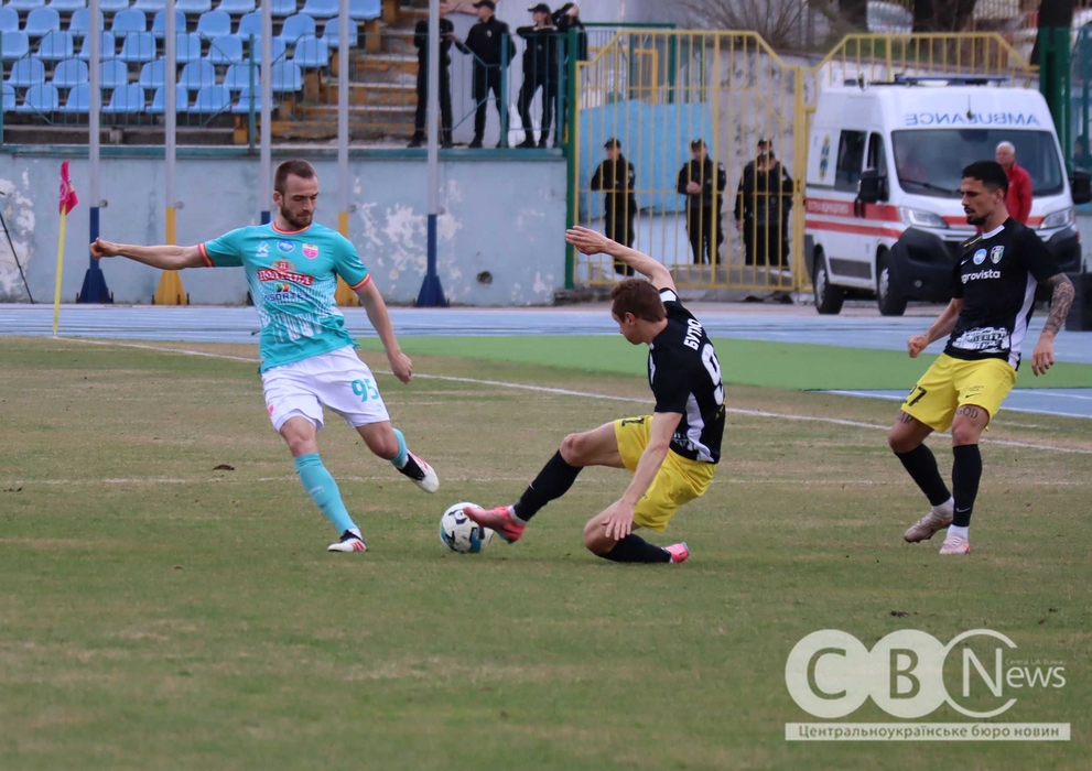 Футболісти СК «Полтава» та ФК «Олександрія» зіграли матч у Кропивницькому