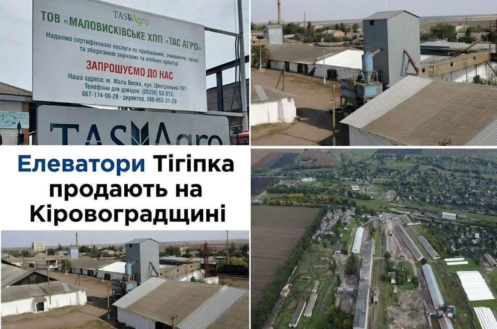 Колаж з фото елеваторів