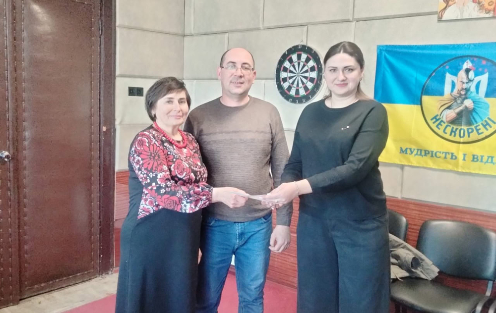 Лікарці вручають ордер на житло