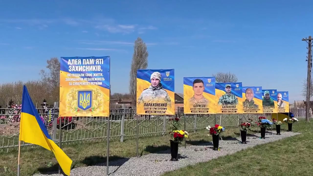 Алея пам'яті у Новомиргородській громаді