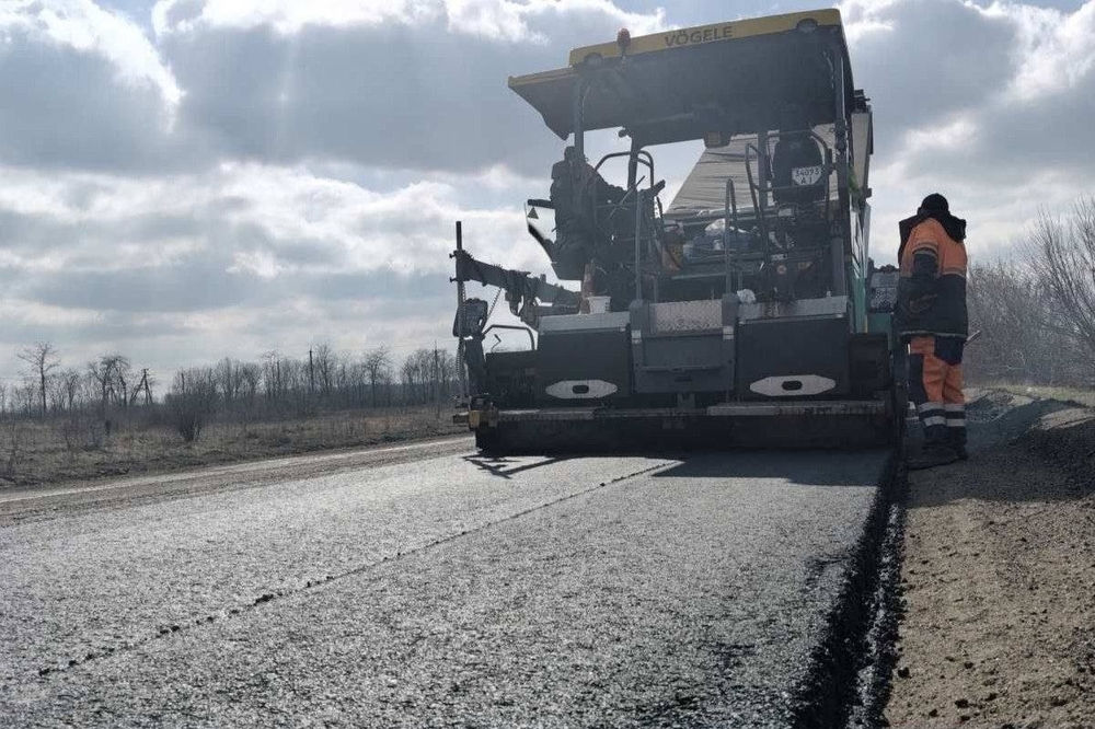 Ремонт дороги на Кіровоградщині 