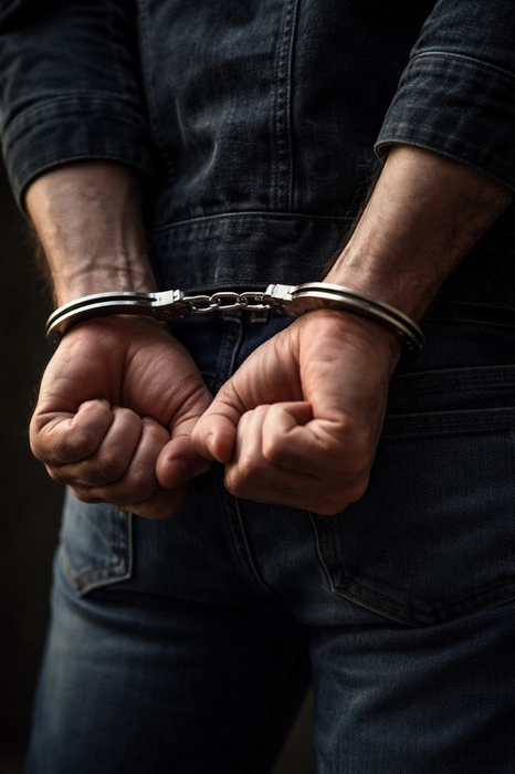 Наручники на руках