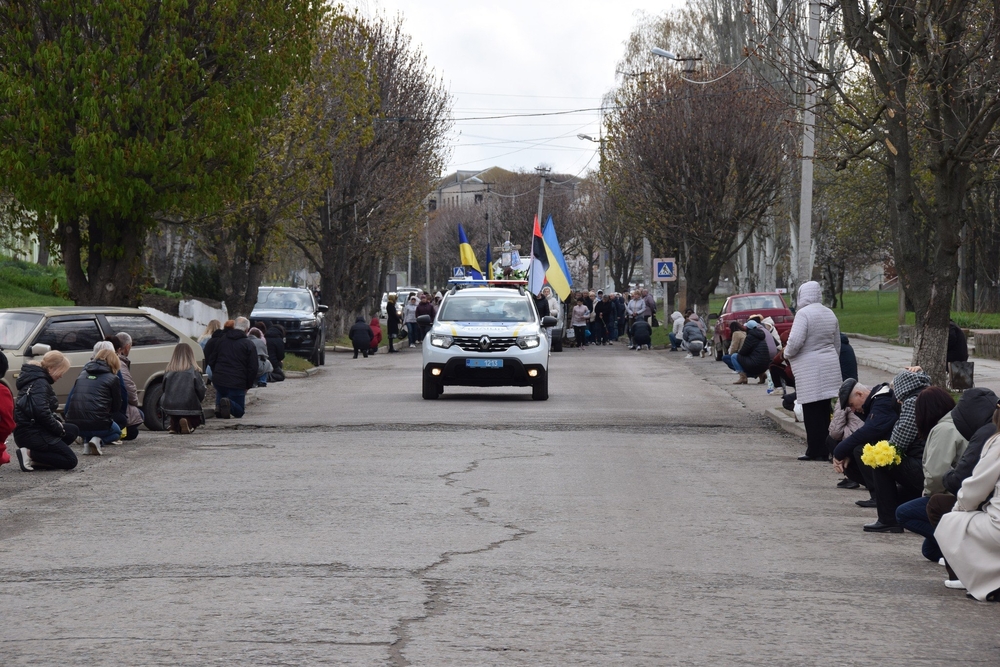 фото із прощання військовслужбовця