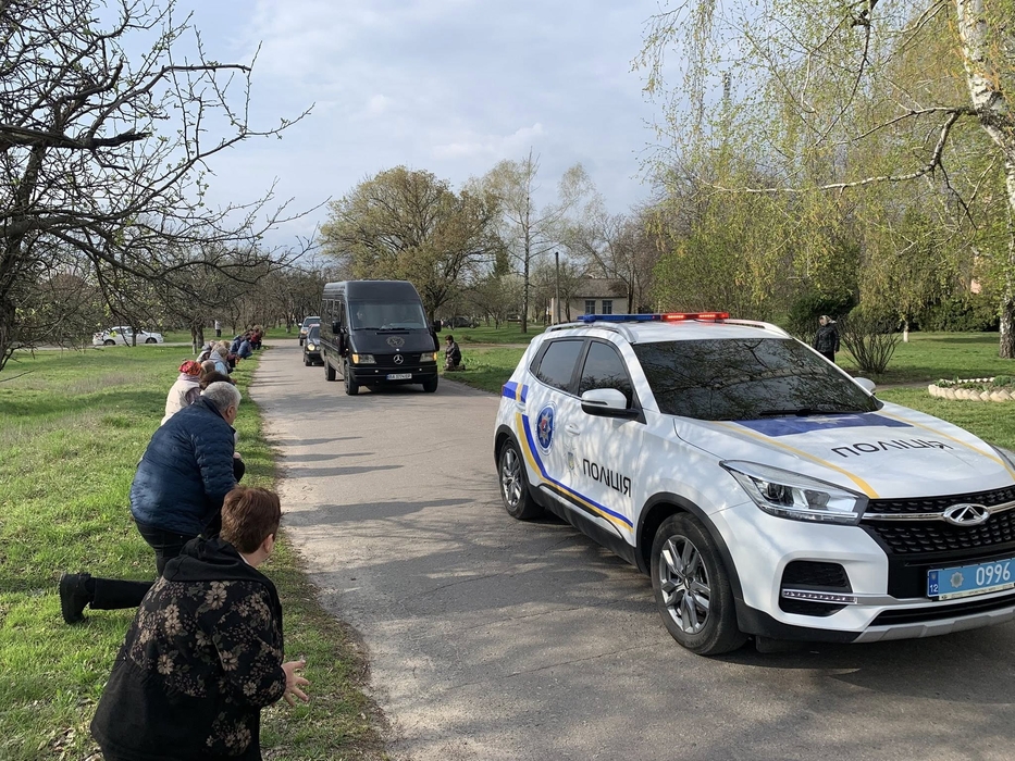фото прощання із загиблим бійцем
