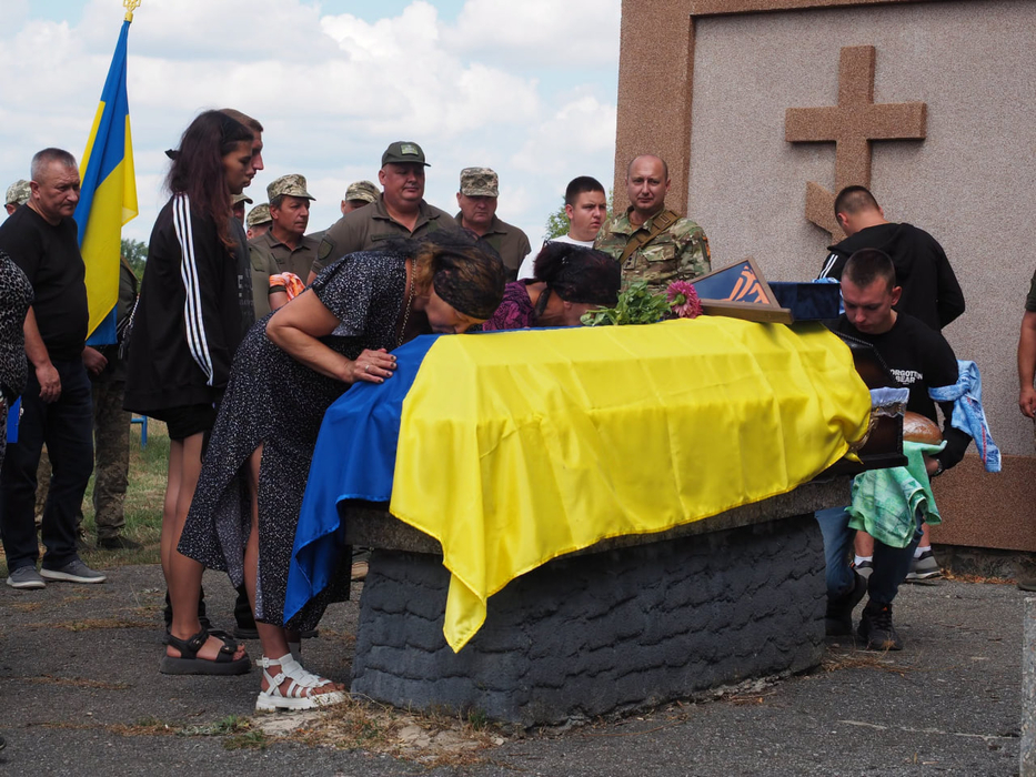 Прощання з Євгенієм Ліснічуком на Кіровоградщині