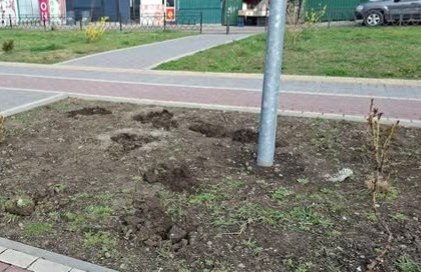 фото землі із нагорбям