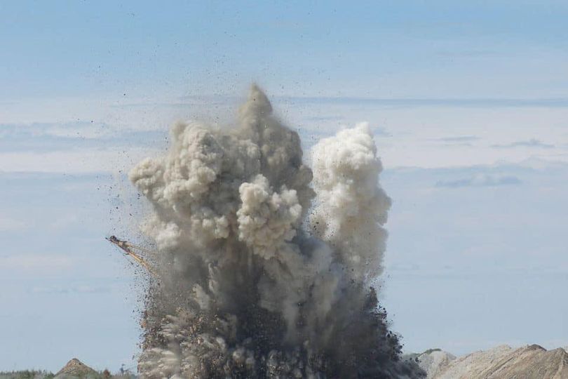 Вибухові роботи.