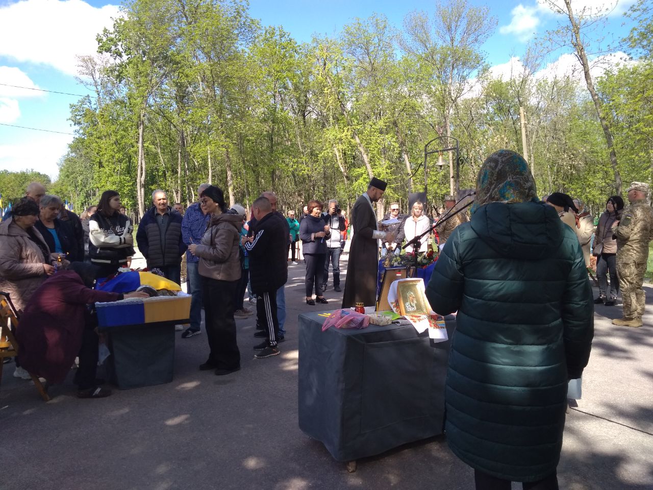 У Кропивницькому провели в останню путь загиблих військових Ігоря Пастушенка та Віталія Жоміра