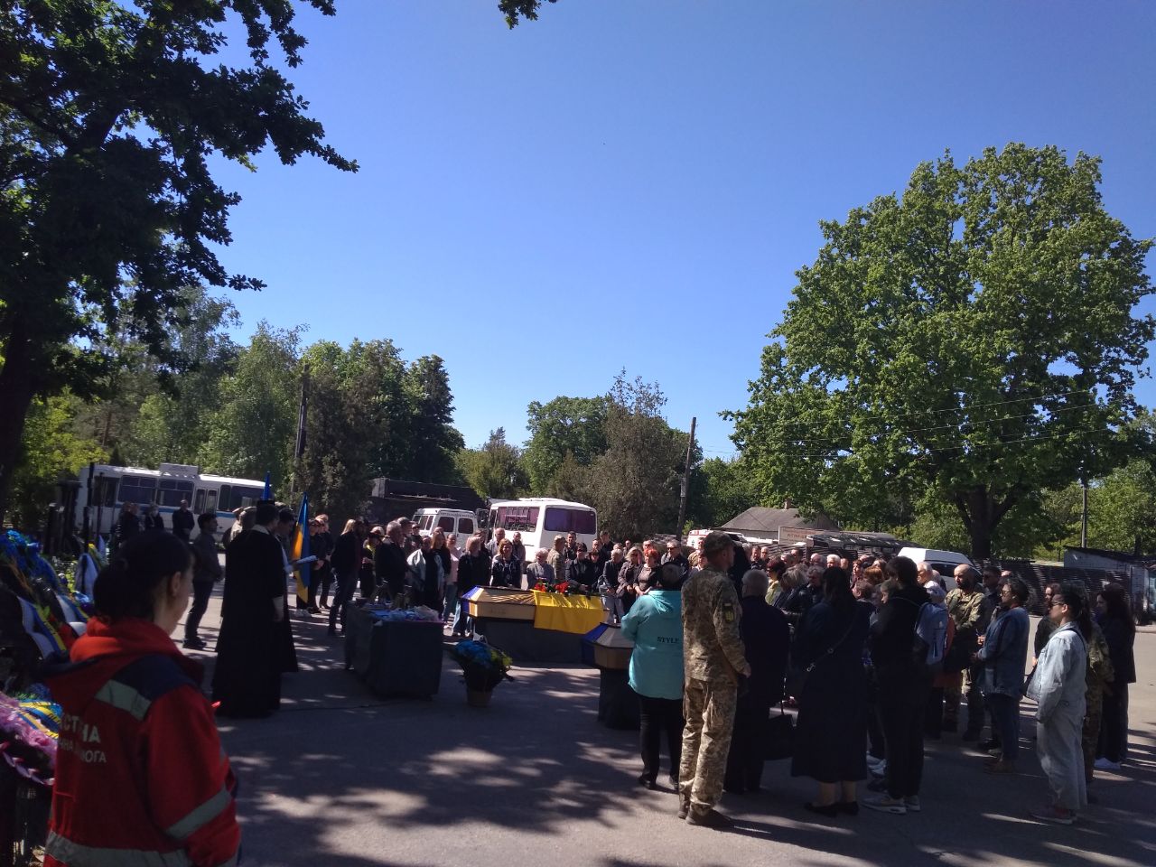 У Кропивницькому попрощалися із трьома загиблими воїнами