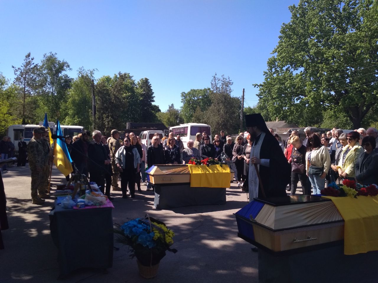 У Кропивницькому попрощалися із трьома загиблими воїнами