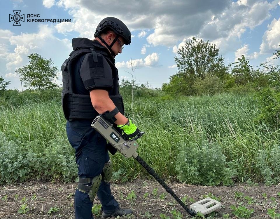 П'ять боєприпасів часів Другої світової війни знищили на Кіровоградщині