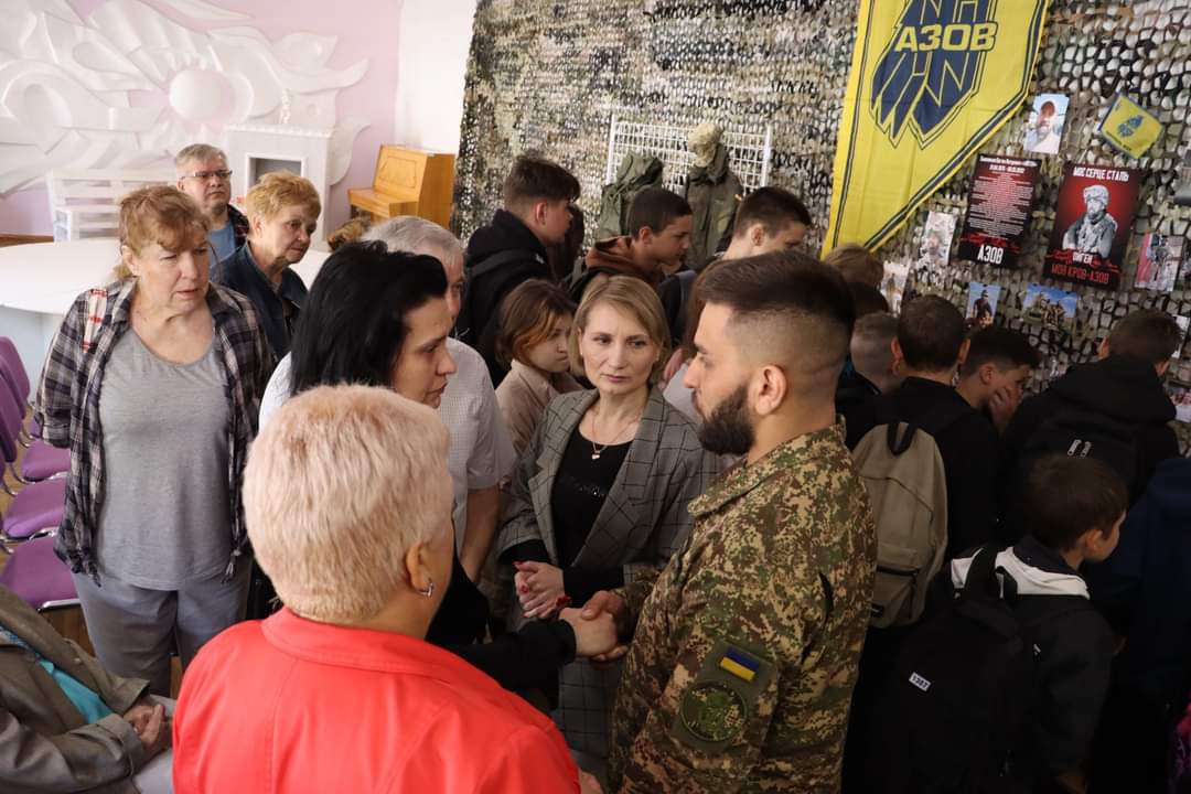 виставка, присвячена пам’яті олександрійця Євгена Смолякова (позивний «Ойген»)