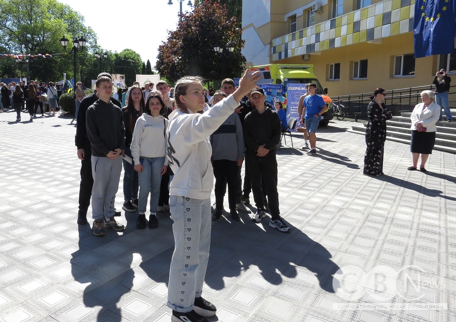 на території Центральноукраїнського державного університету імені Володимира Винниченка влаштували ярмарок професій «Profi fair»
