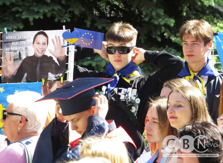 на території Центральноукраїнського державного університету імені Володимира Винниченка влаштували ярмарок професій «Profi fair»