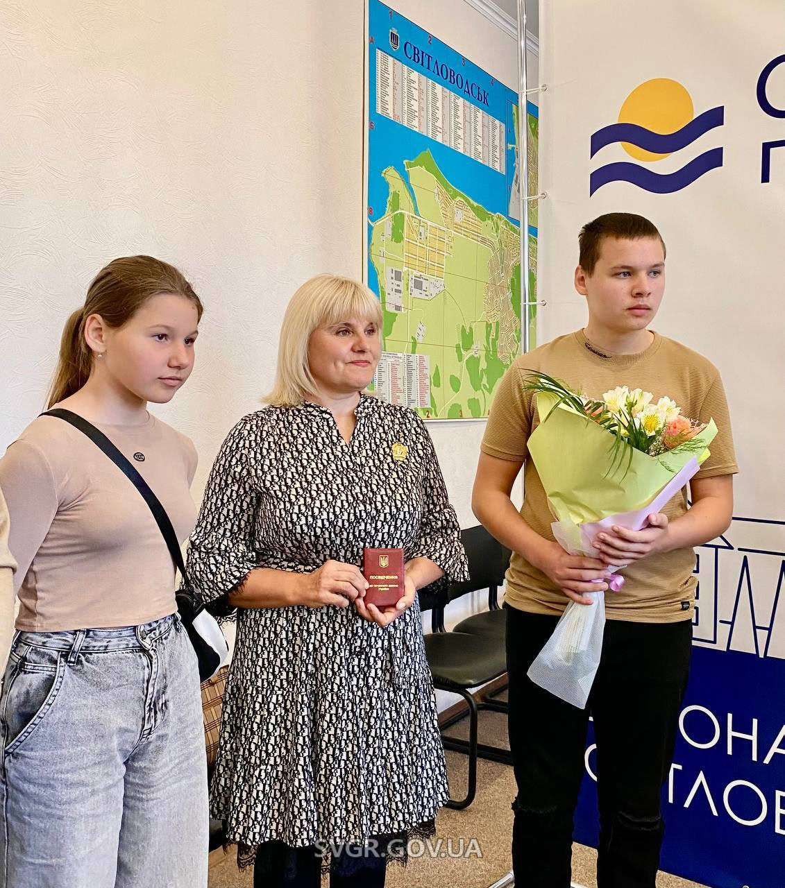 Жінка з Світловодської громади отримала звання «Мати-героїня»