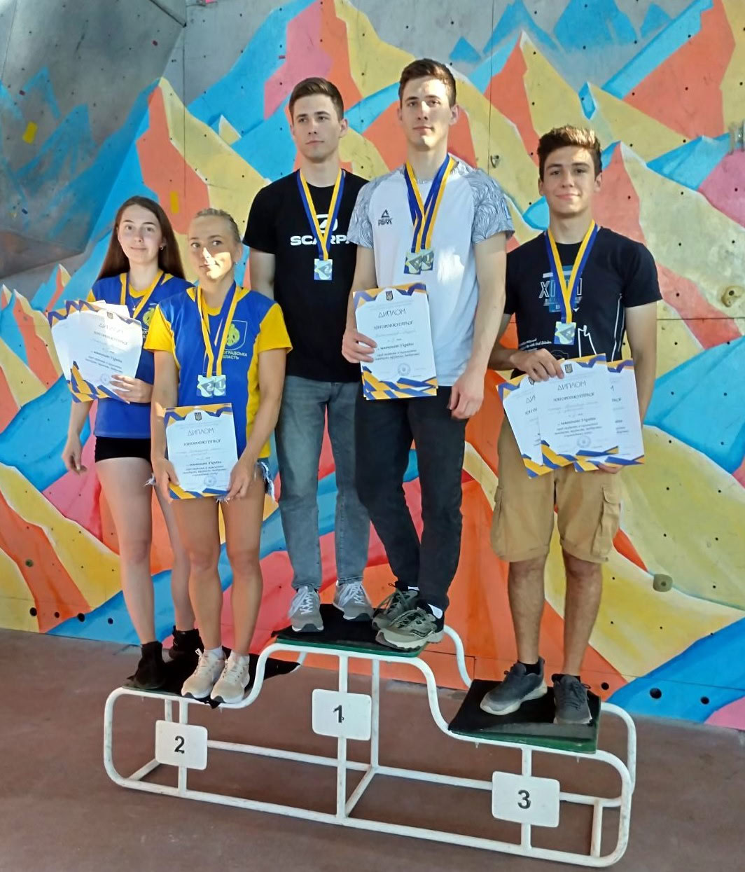 Кропивницька скелелазка Євгенія Чернявська стала чемпіонкою України