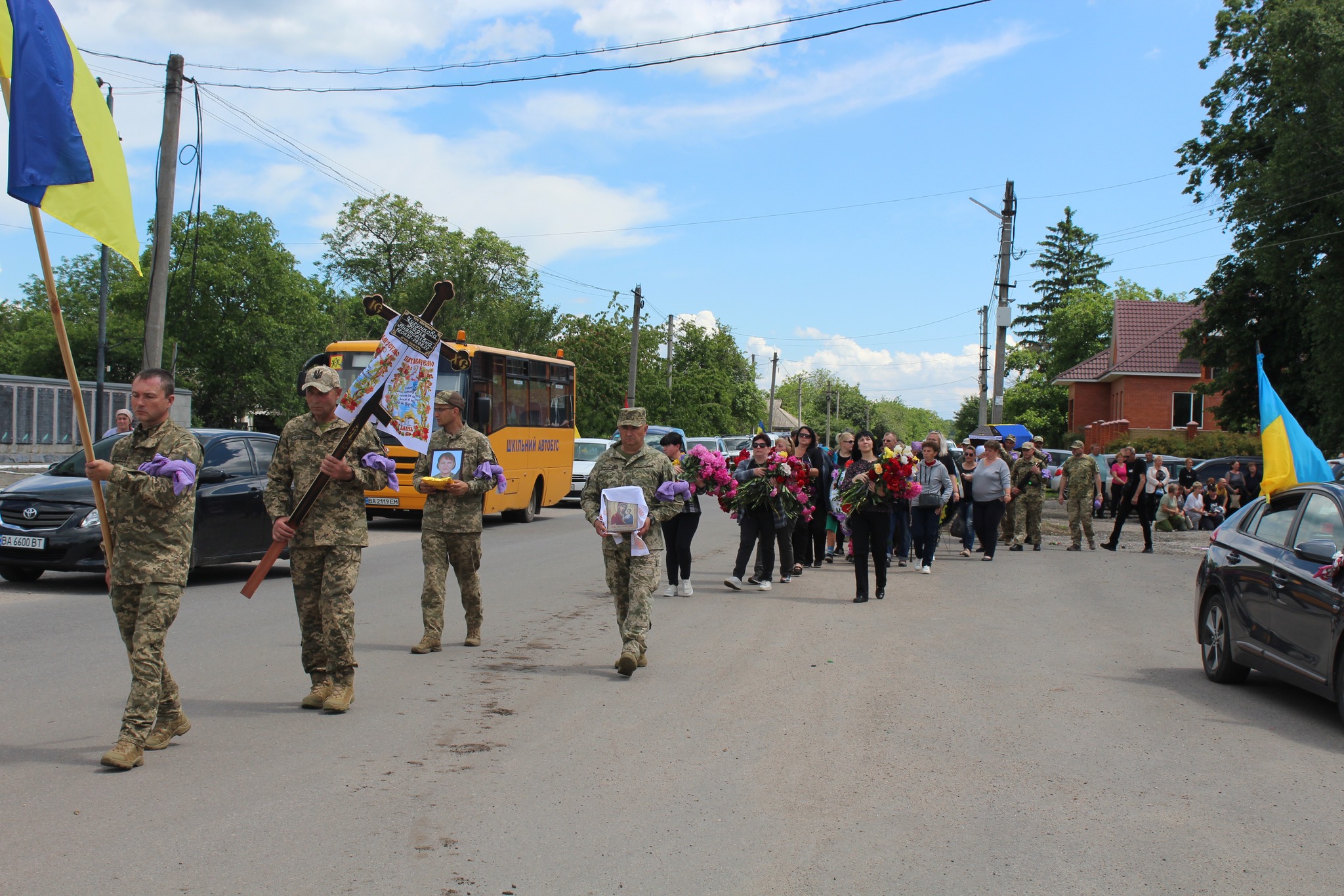 Із загиблою на війні бойовою медикинею попрощалися у Суботцівській громаді