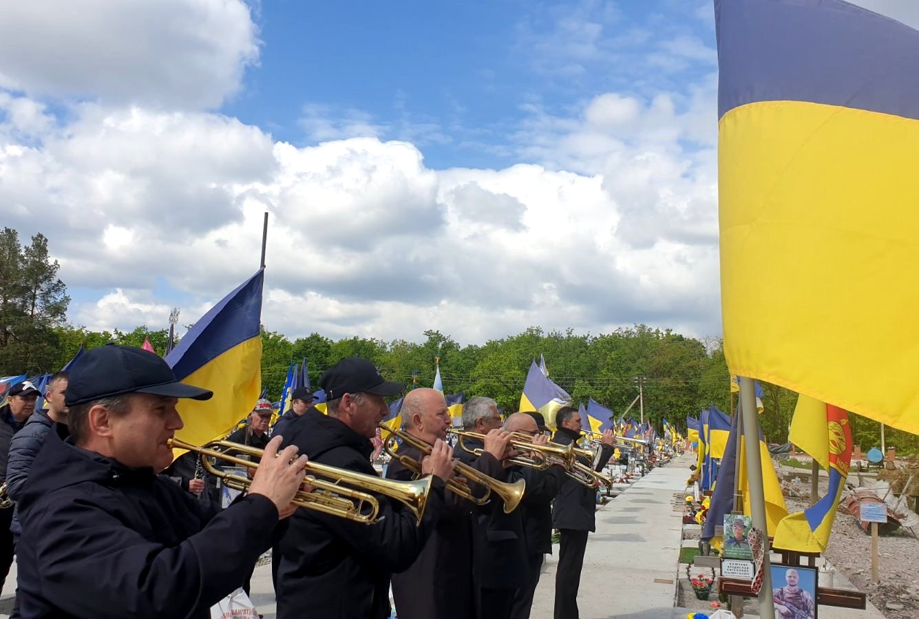 Прощання в Кропивницькому із загиблим на війні підполковником