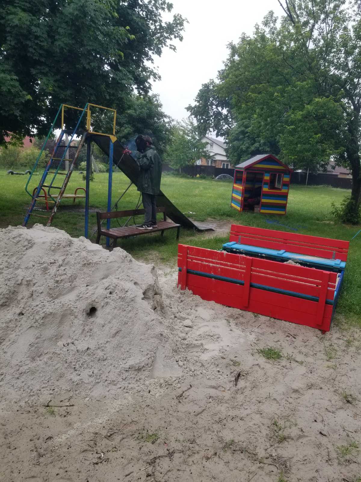У Фортечному районі Кропивницького облаштували п'ять дитячих майданчиків