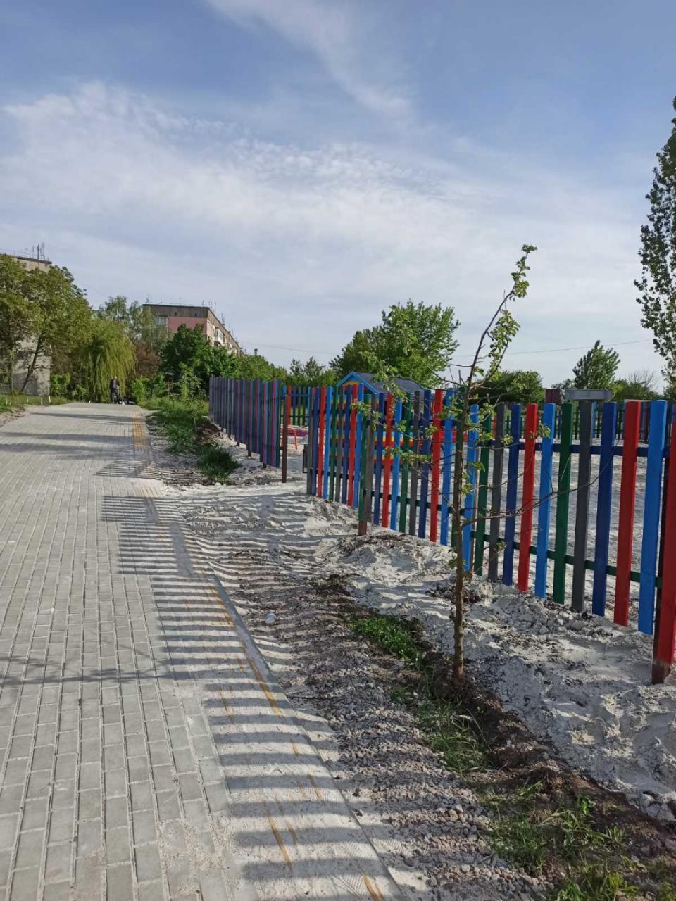 У Фортечному районі Кропивницького облаштували п'ять дитячих майданчиків