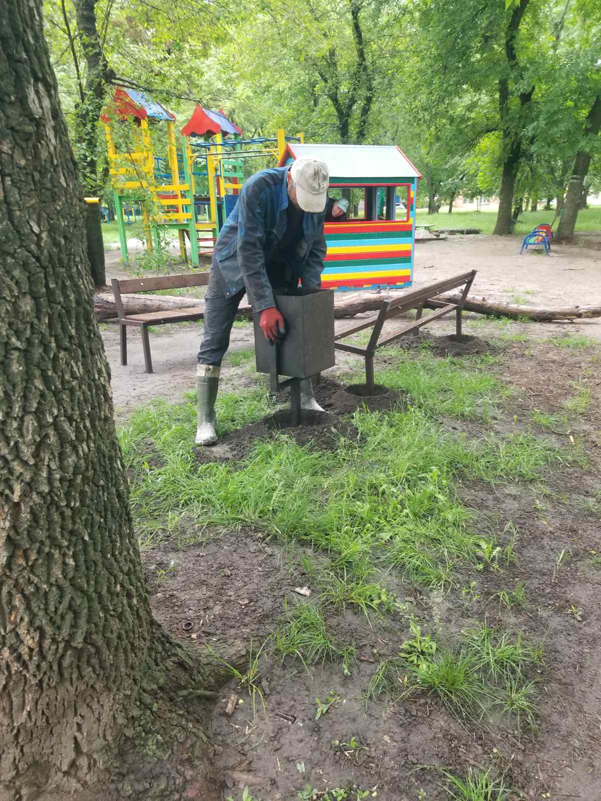 У Фортечному районі Кропивницького облаштували п'ять дитячих майданчиків