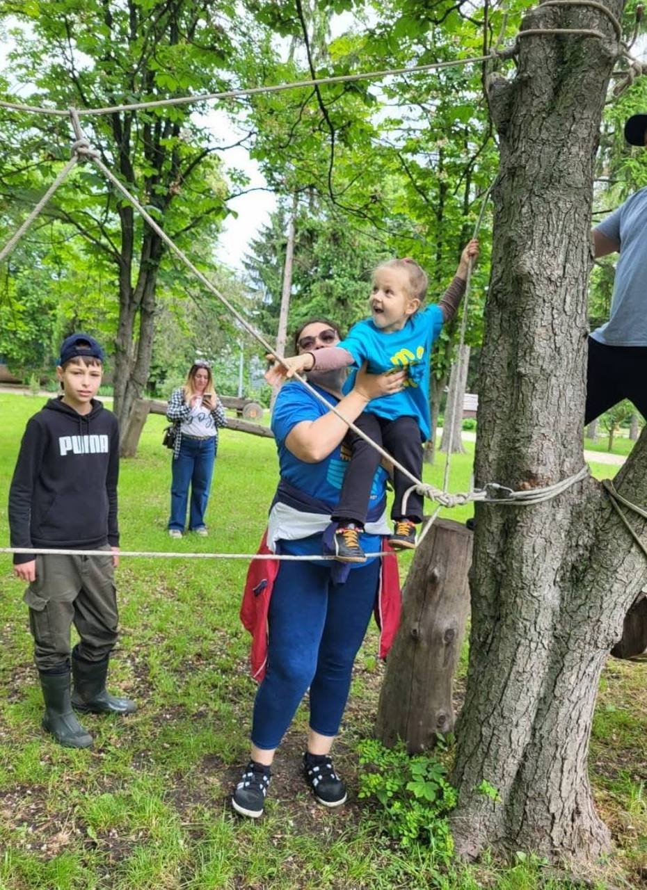 У Кропивницькому провели спортивні змагання для родин з Херсонщини. 