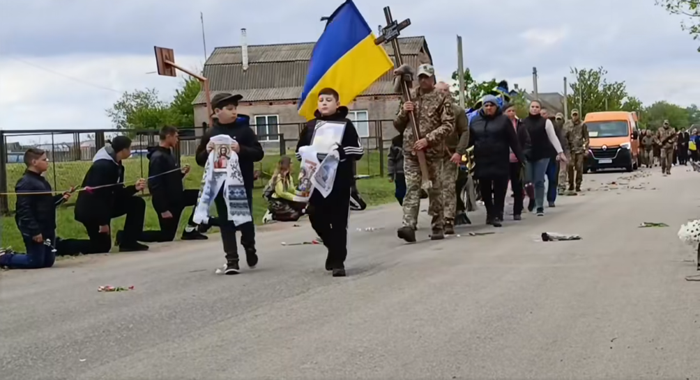 Прощання з воїном зі Злинської громади