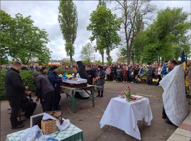 Прощання з воїном зі Злинської громади