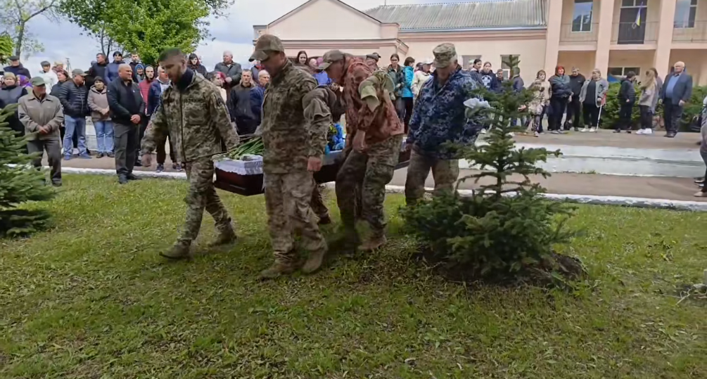 Прощання з воїном зі Злинської громади