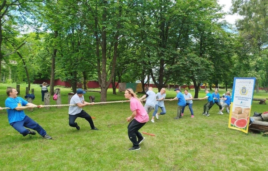 У Кропивницькому провели спортивні змагання для родин з Херсонщини. 