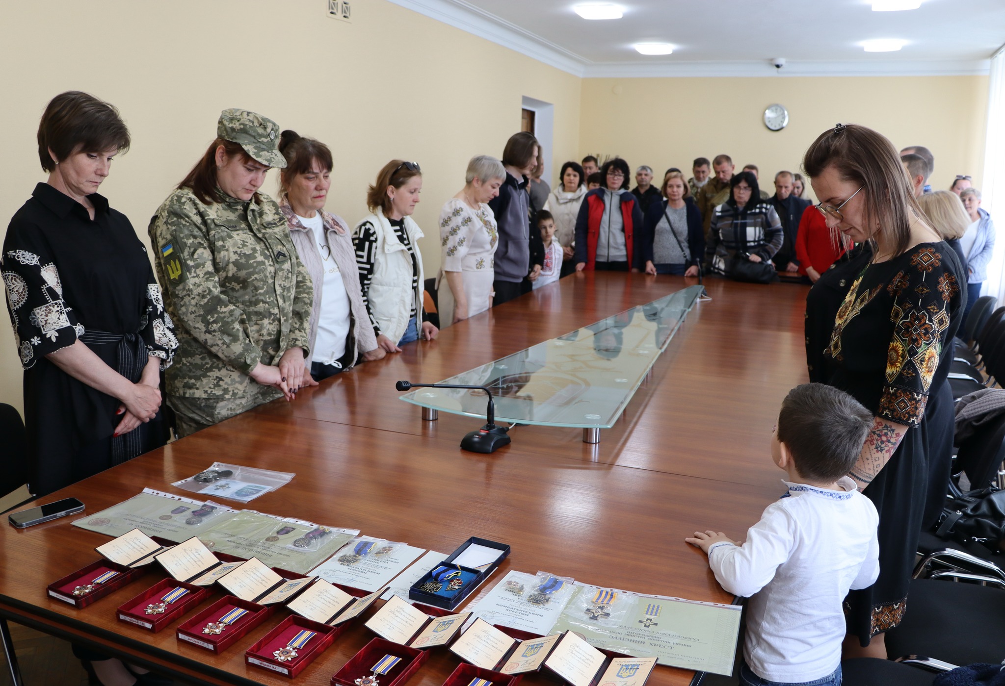 В Олександрії нагороди загиблих воїнів вручили їхнім рідним