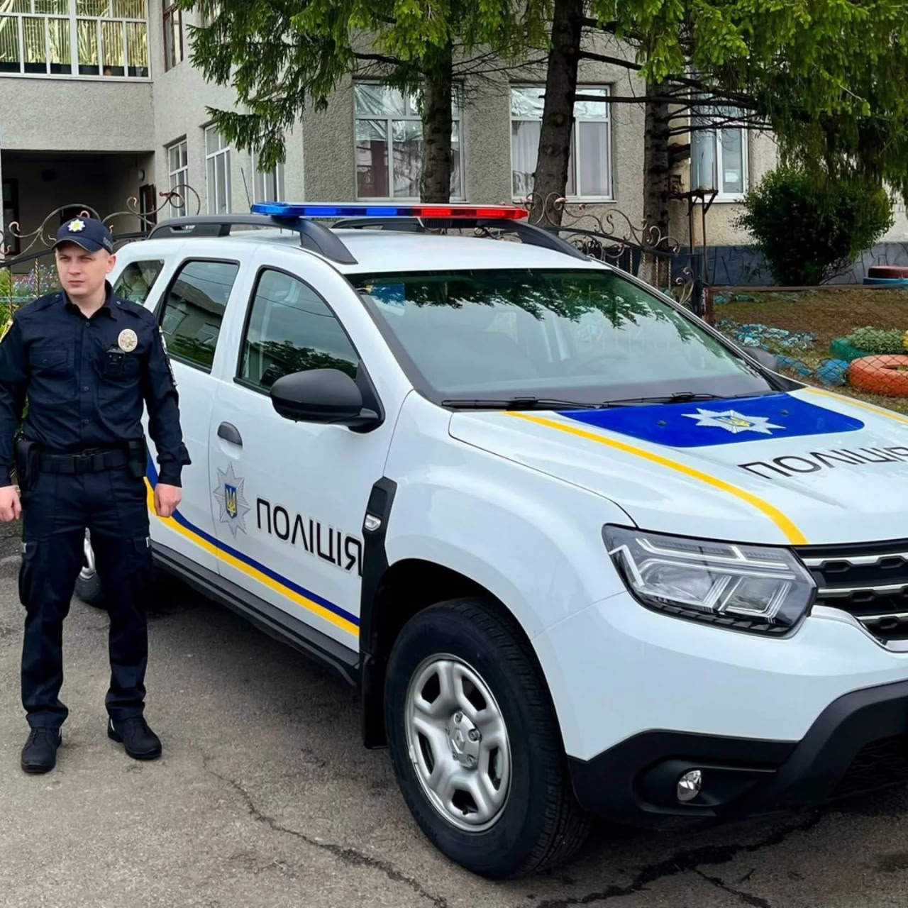 Поліцейська станція у Великих Троянах
