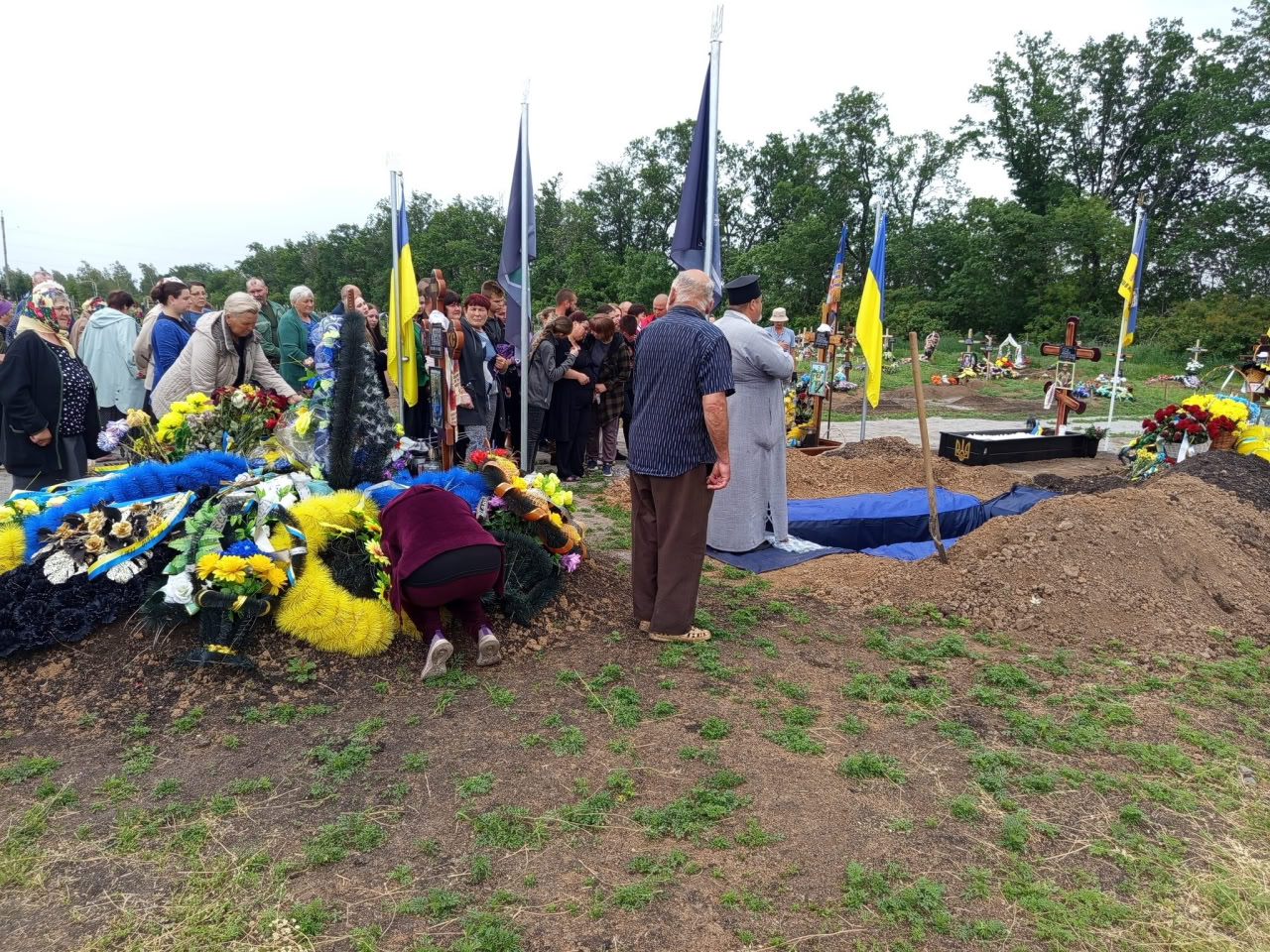 У Долинській громаді провели в останню путь військовослужбовця Павла Багмета