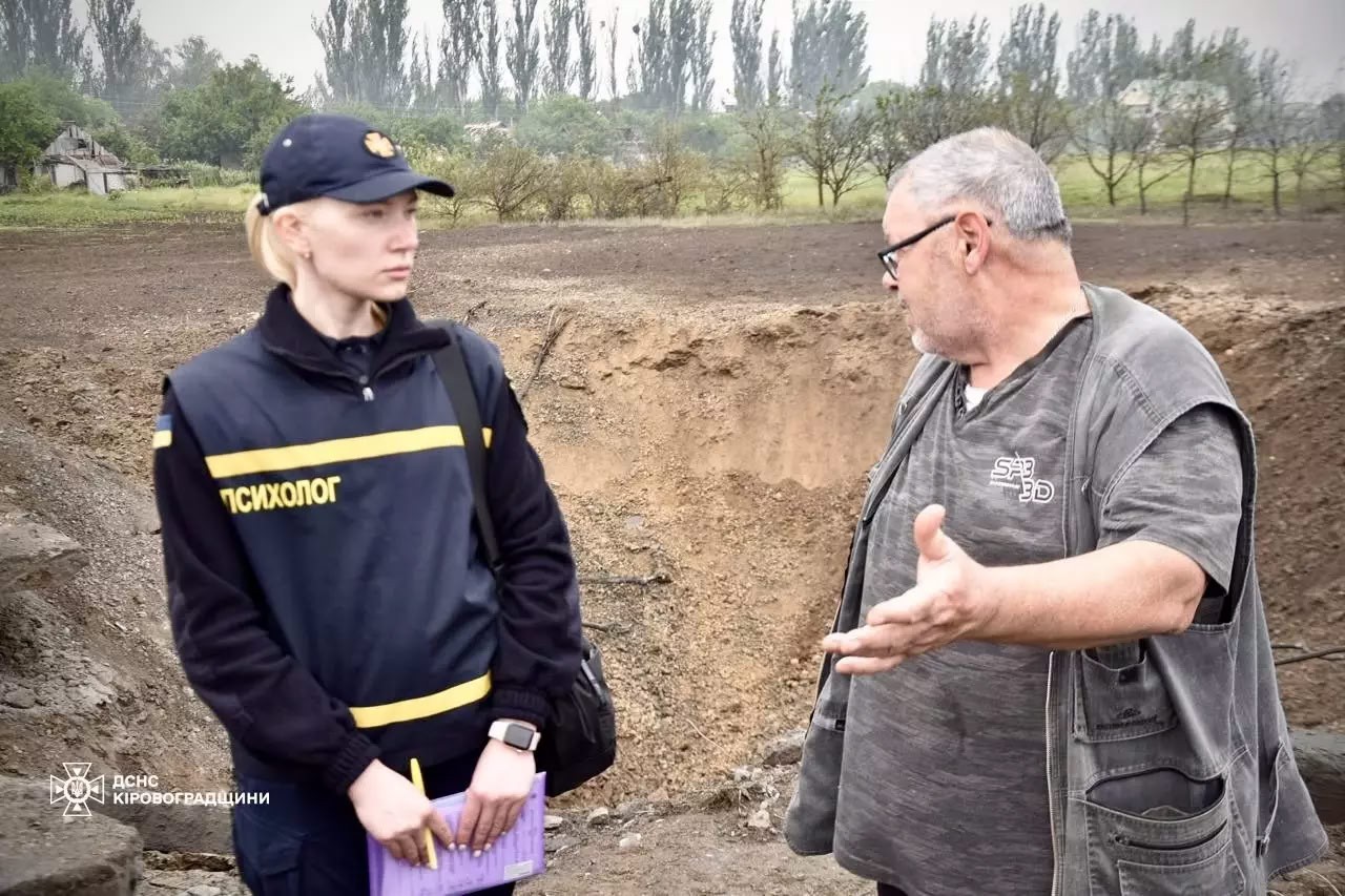 Близько 100 людей звернулися за психологічною допомогою після обстрілу Світловодська