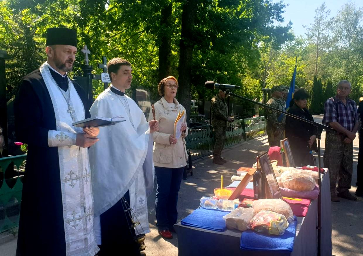 Прощання з військовослужбовцями Віталієм Шевченком та Ігорем Прокоповим у Кропивницькому