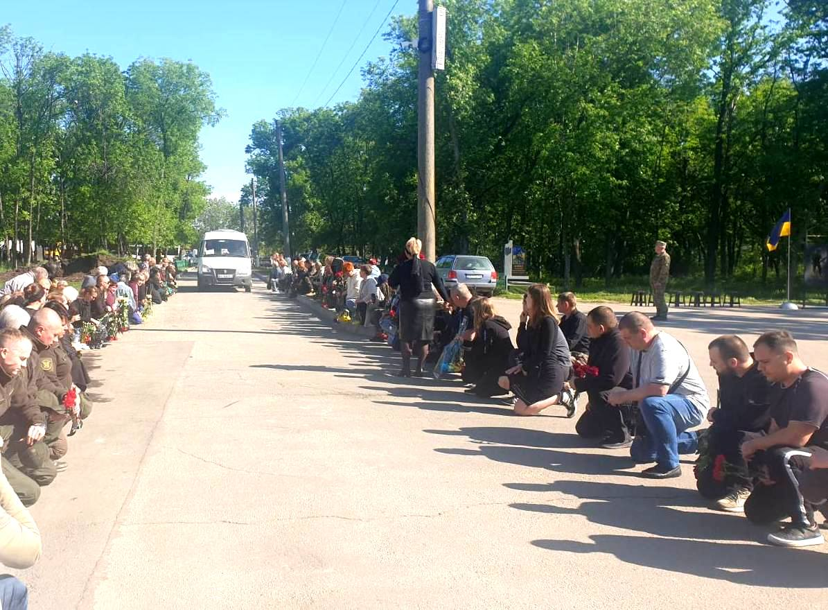 Прощання з військовослужбовцями Віталієм Шевченком та Ігорем Прокоповим у Кропивницькому