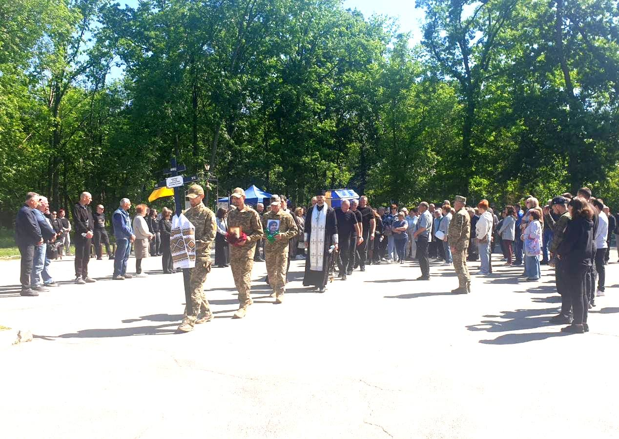 Прощання з військовослужбовцями Віталієм Шевченком та Ігорем Прокоповим у Кропивницькому