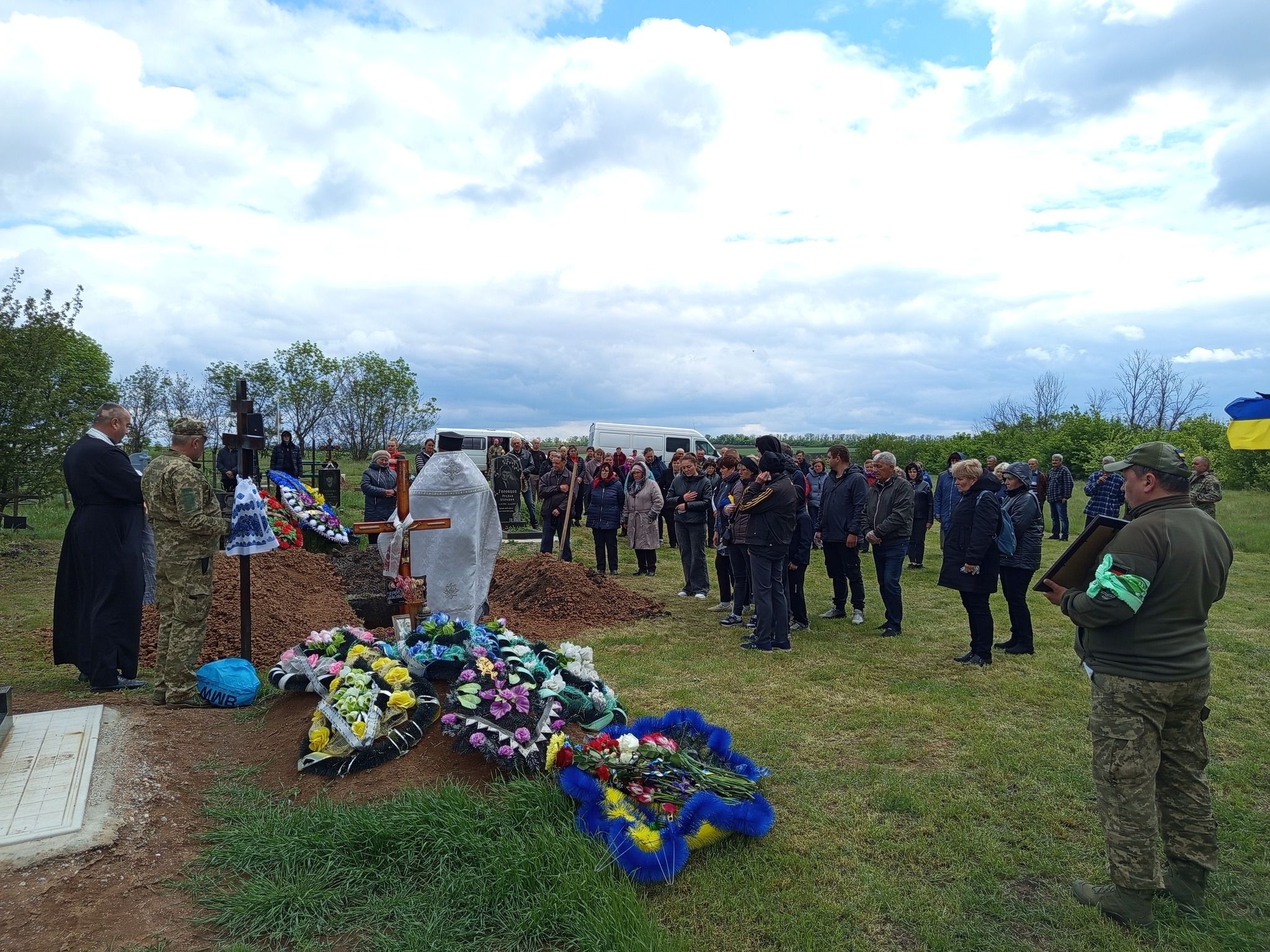 Долинська громала попрощалася з воїном-захисником Тітарчуком Володимиром Івановичем