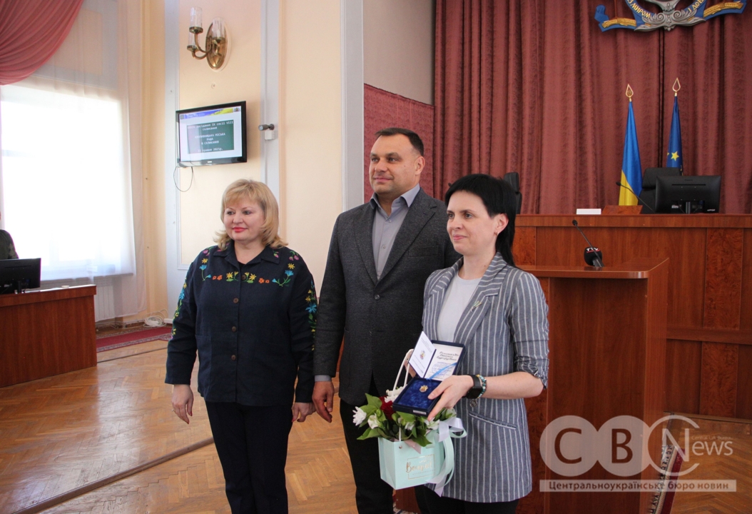 Нагородження Євгенії Силантьєвої