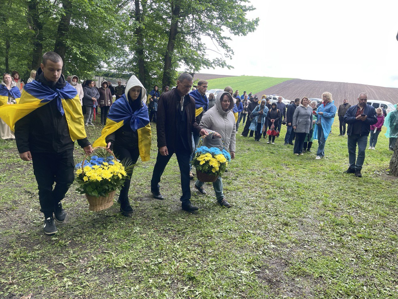 В урочищі Чорний Ворон вшанували героїв Холодного Яру