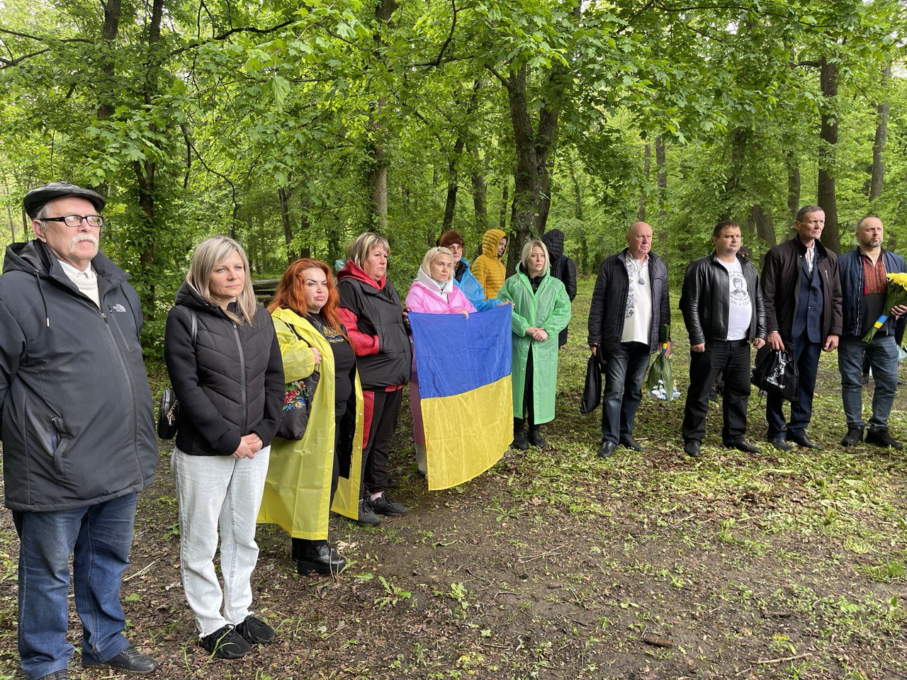 В урочищі Чорний Ворон вшанували героїв Холодного Яру
