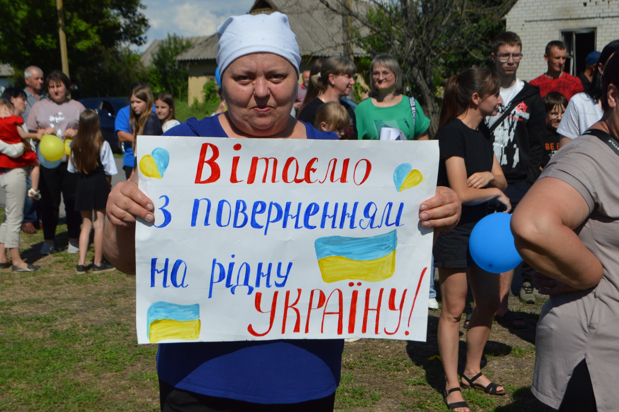 Звільненого з полону воїна зустріли в Онуфріївській громаді