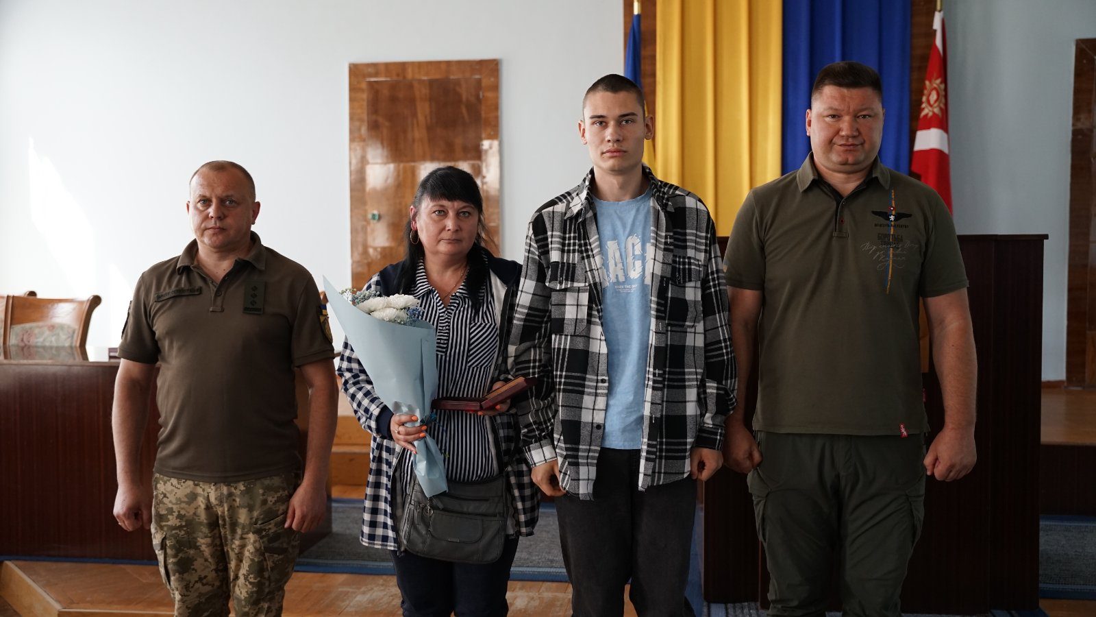 Посмертні державні нагороди вручили воїнам з Кропивницького району
