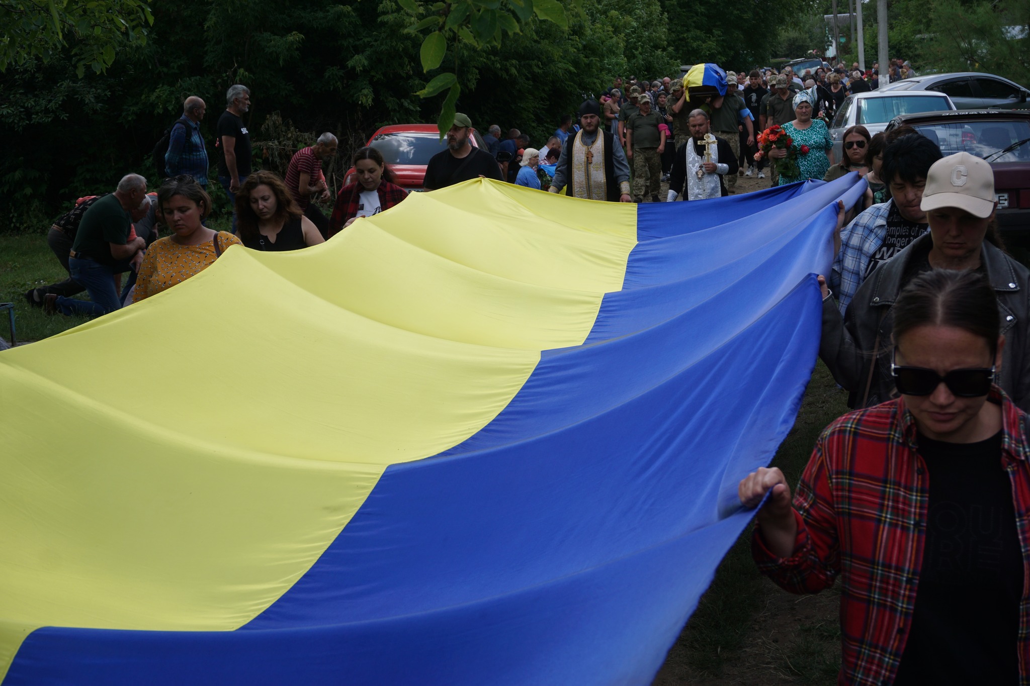 Із загиблим старшим солдатом попрощалися у Гайворонській громаді