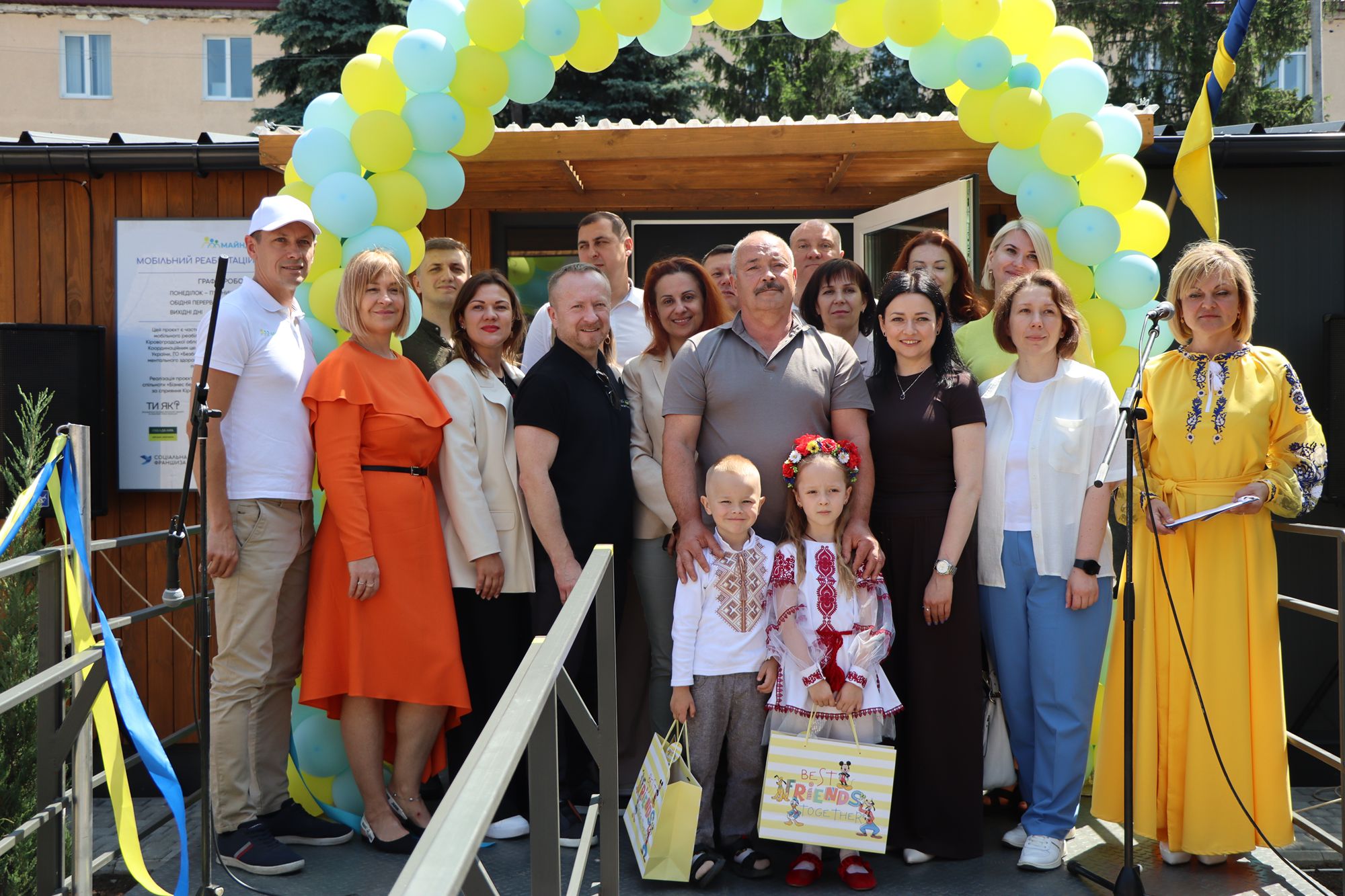 У Голованівську відкрили безбар'єрний реабілітаційний модуль та спеціалізований майданчик для відновлення українців