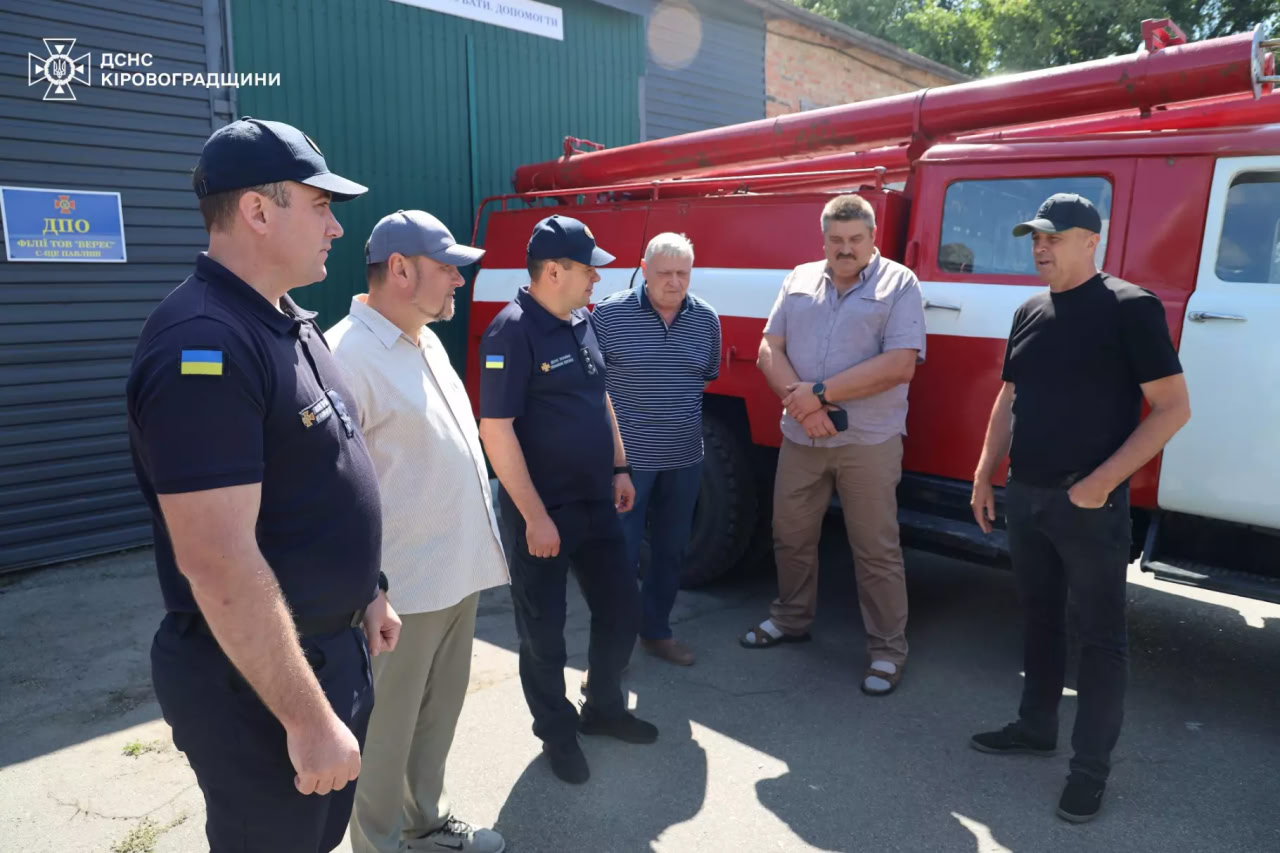 Підзрозділ добровольців пожежників запрацював у Онуфріївській громаді