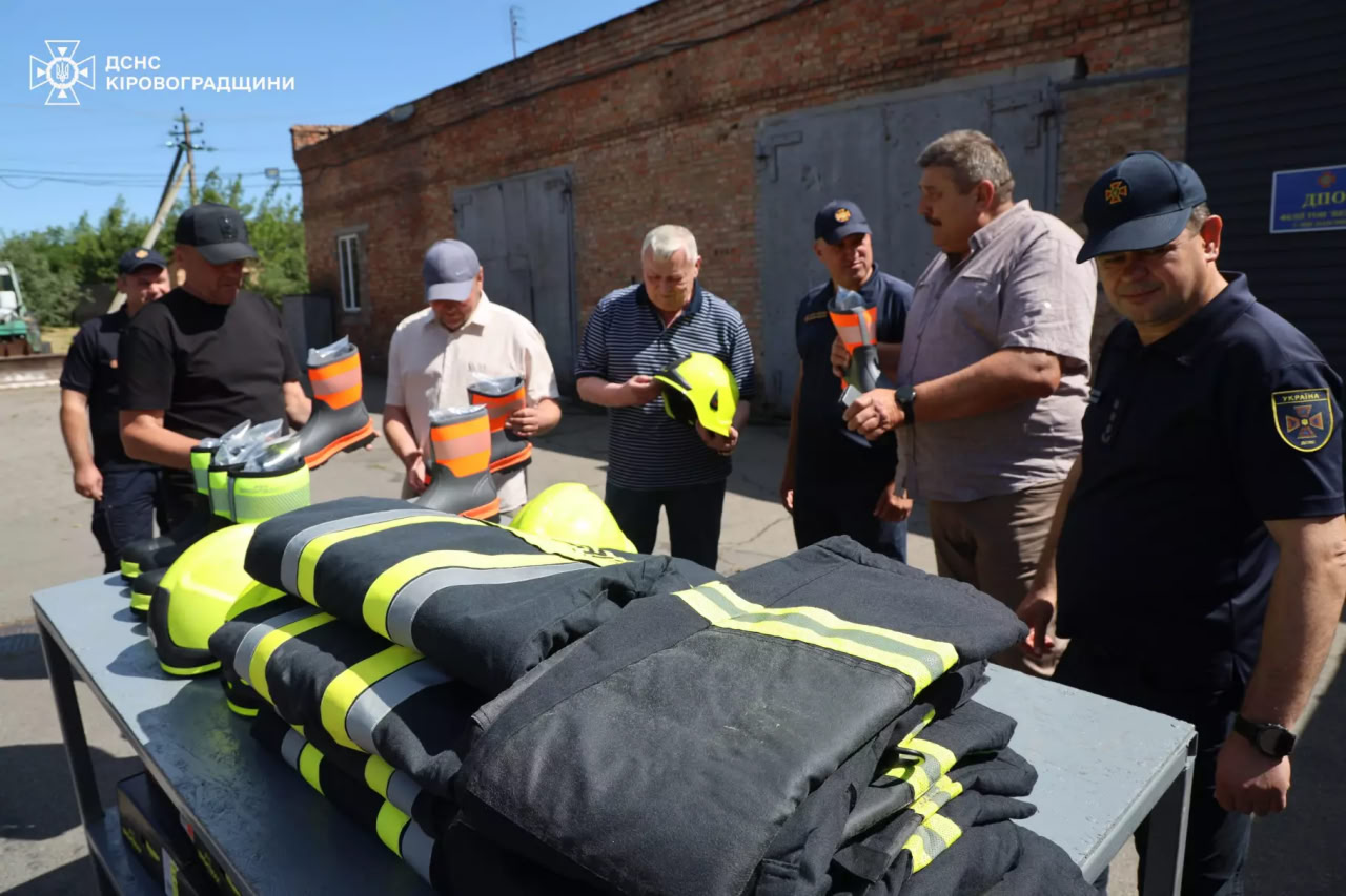 Підзрозділ добровольців пожежників запрацював у Онуфріївській громаді